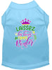 Pet Dog & Cat Shirt Screen Printed, Laissez Les Bons Temps Rouler