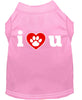 Pet Shirt I Love You