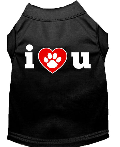 Pet Shirt I Love You