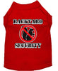 Pet Dog & Cat Shirt Screen Printed, Backyard Security