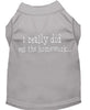 Pet Shirt I Really Did Eat The Homework