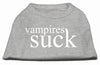 Halloween Pet Dog & Cat Shirt Screen Printed, Vampires Suck