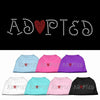 Pet Shirt Rhinestone, Adopted