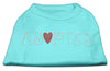 Pet Shirt Rhinestone, Adopted