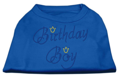 Pet Dog & Cat Shirt Rhinestone, Birthday Boy