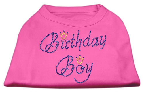 Pet Dog & Cat Shirt Rhinestone, Birthday Boy
