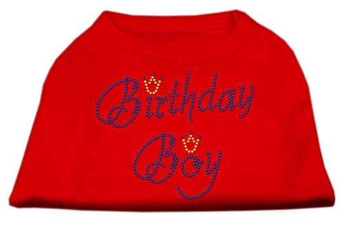 Pet Dog & Cat Shirt Rhinestone, Birthday Boy