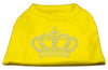 Pet Dog & Cat Shirt Rhinestone, Crown