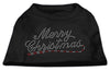 Christmas Pet Dog & Cat Shirt Rhinestone, Merry Christmas