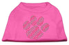 Christmas Pet Dog & Cat Shirt Rhinestone, Holiday Paw