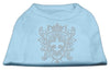 Pet Dog & Cat Shirt Rhinestone, Fleur De Lis Shield