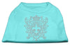 Pet Dog & Cat Shirt Rhinestone, Fleur De Lis Shield