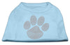 Pet Dog & Cat Shirt Rhinestone, Orange Paw