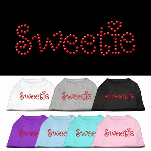 Pet Shirt Rhinestone, Sweetie