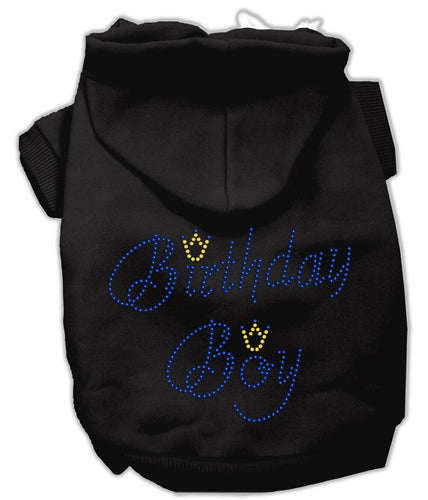 Birthday Pet Dog & Cat Hoodie Rhinestone, Birthday Boy