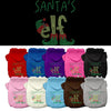 Christmas Pet Hoodie Rhinestone, Santa's Elf