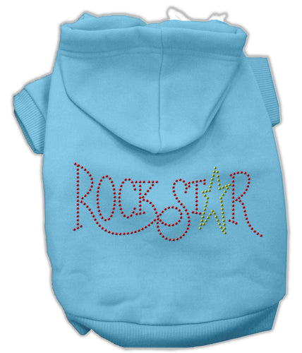 Pet Hoodie Rhinestone, Rockstar