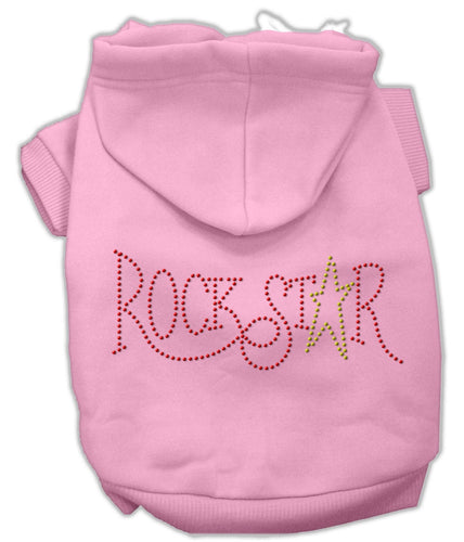 Pet Hoodie Rhinestone, Rockstar