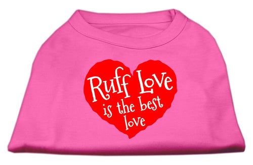 Pet Shirt Ruff Love
