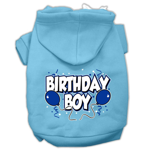 Pet, Dog & Cat Hoodie Screen Printed, Birthday Boy