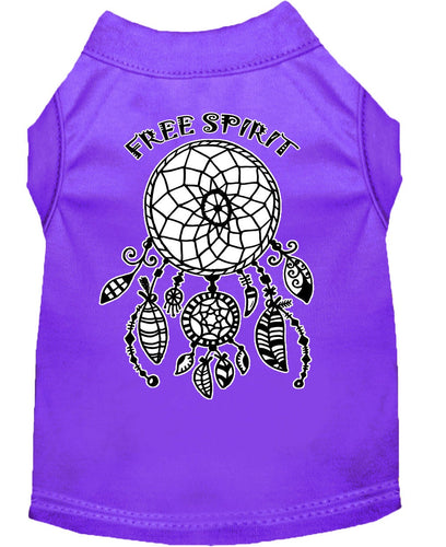 Pet Dog & Cat Shirt Screen Printed, Free Spirit