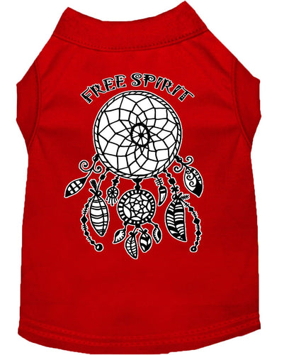 Pet Dog & Cat Shirt Screen Printed, Free Spirit