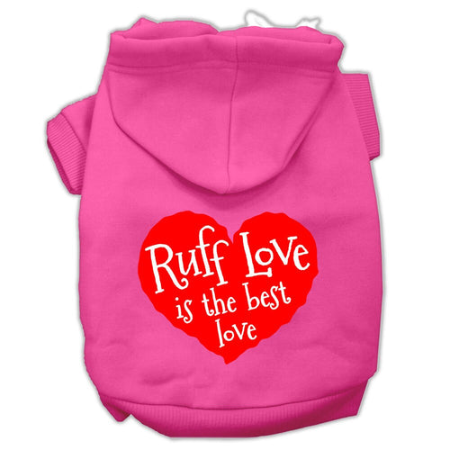 Pet Hoodie Ruff Love