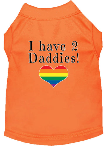 Pet Shirt I Have Two Daddies