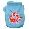 Christmas Pet Hoodie Go Jesus, It's Your Birthday