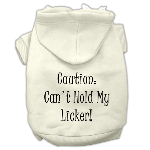 Pet Hoodie Can't Hold My Licker