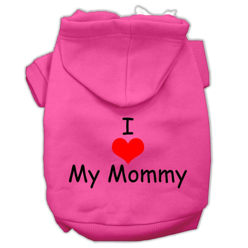 Pet Hoodie I Love My Mommy