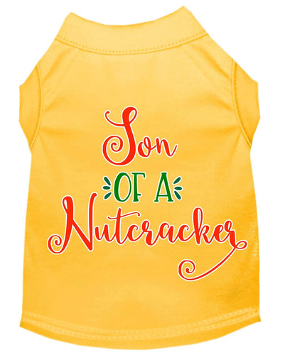 Christmas Pet Dog & Cat Shirt Screen Printed, Son Of A Nutcracker