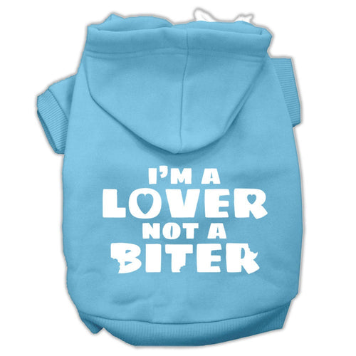 Pet Hoodie I'm A Lover, Not A Biter
