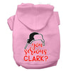Christmas Pet Hoodie Screen Printed, You Serious Clark?