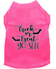 Halloween Pet Dog & Cat Shirt Screen Printed, Trick Or Treat Yo' Self