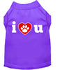 Pet Shirt I Love You