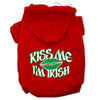 Pet Hoodie Kiss Me I'm Irish