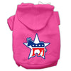 Pet Hoodie Screen Printed, Democrat