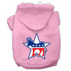 Pet Hoodie Screen Printed, Democrat