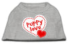 Pet Dog & Cat Shirt Screen Printed, Puppy Love