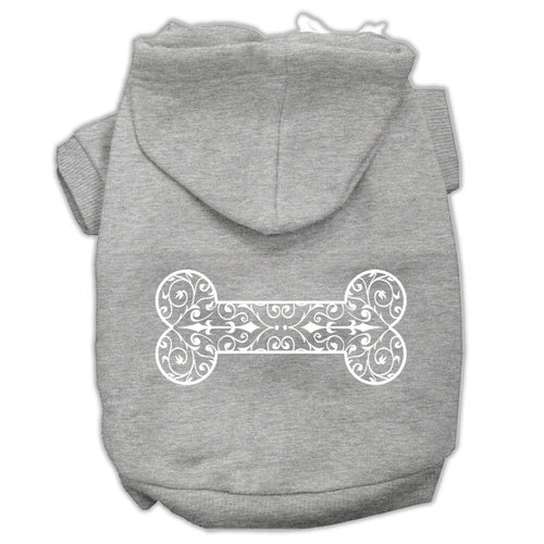 Pet Hoodie Henna Bone