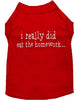 Pet Shirt I Really Did Eat The Homework
