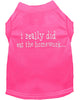 Pet Shirt I Really Did Eat The Homework