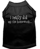 Pet Shirt I Really Did Eat The Homework