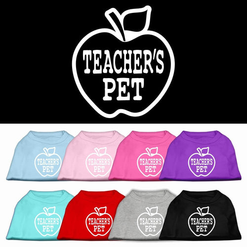Pet Shirt Screen Printed, Teacher's Pet