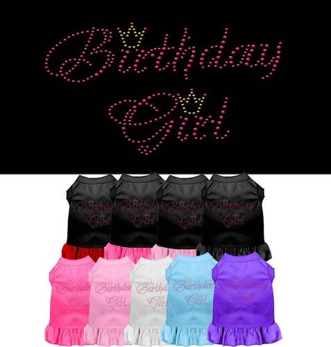 Pet Dress Rhinestone, Birthday Girl