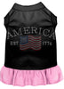 Pet Dress Rhinestone, Classic America