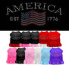 Pet Dress Rhinestone, Classic America