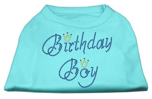Pet Dog & Cat Shirt Rhinestone, Birthday Boy