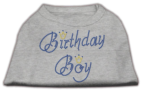 Pet Dog & Cat Shirt Rhinestone, Birthday Boy